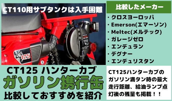 CT-125 ハンターカブ ガソリン携行缶ホルダー 曲げタイプ （ハンター 